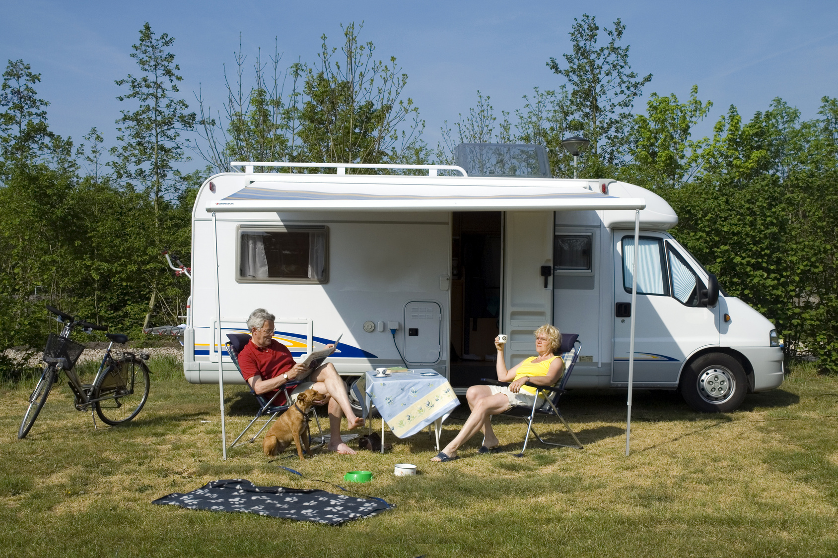 Camping Le Clos des Peupliers Camping car